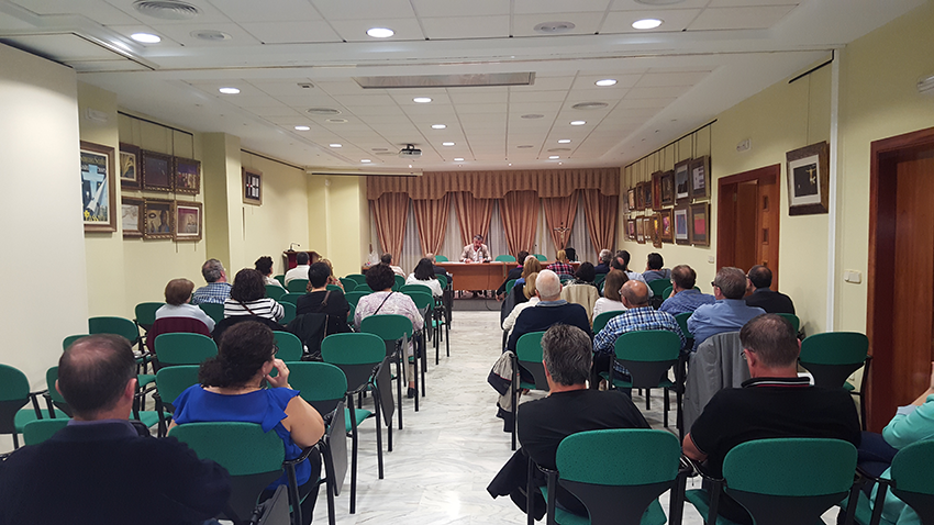 Curso Cofrade 2017 Junta Mayor de Hermandades Semana Santa Gandia 