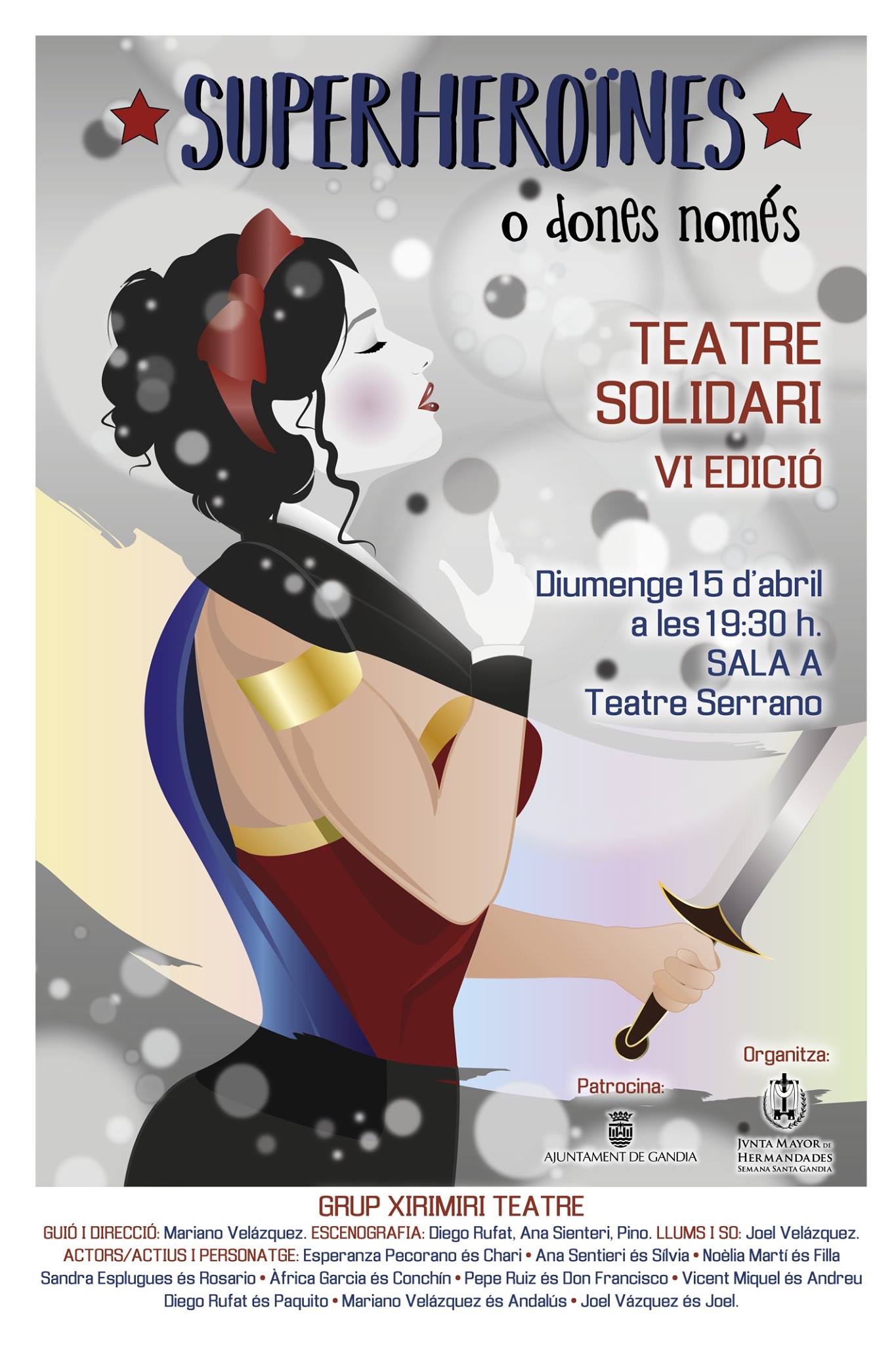 Teatre solidari Semana Santa Gandia 2018 