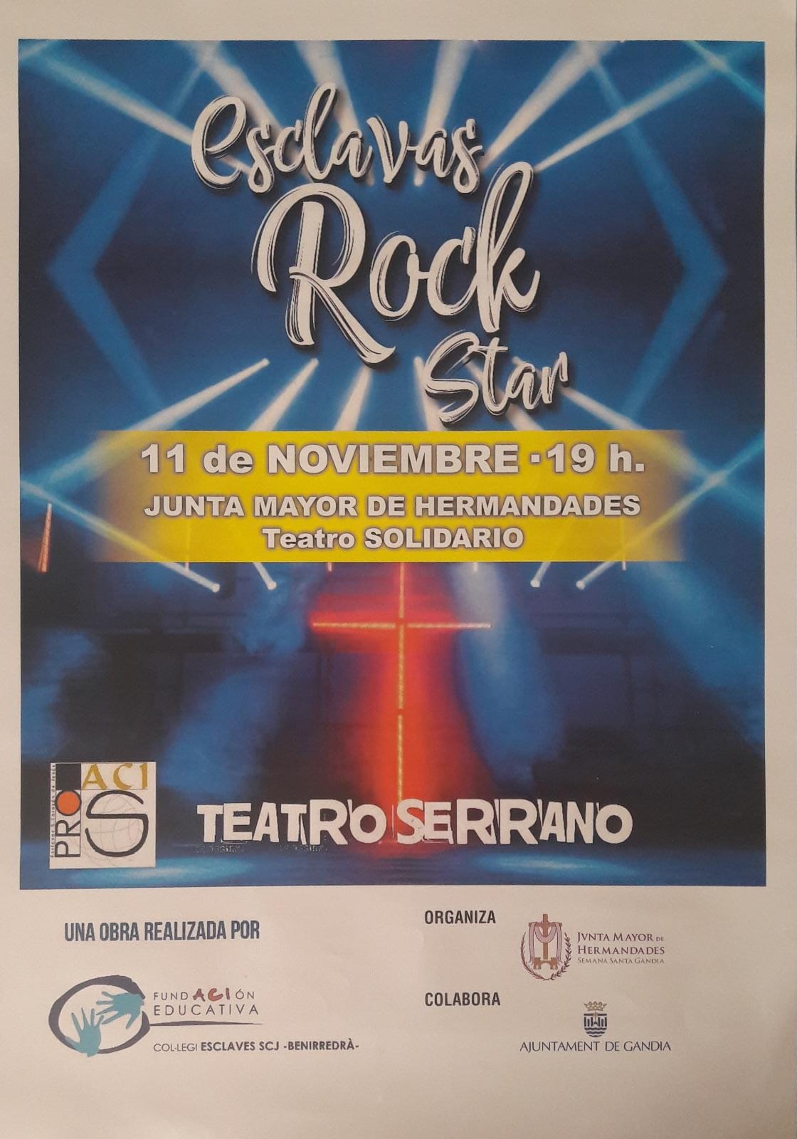 TEATRE SOLIDARI SEMANA SANTA 2018 GANDIA | ACCIÓN SOCIAL 