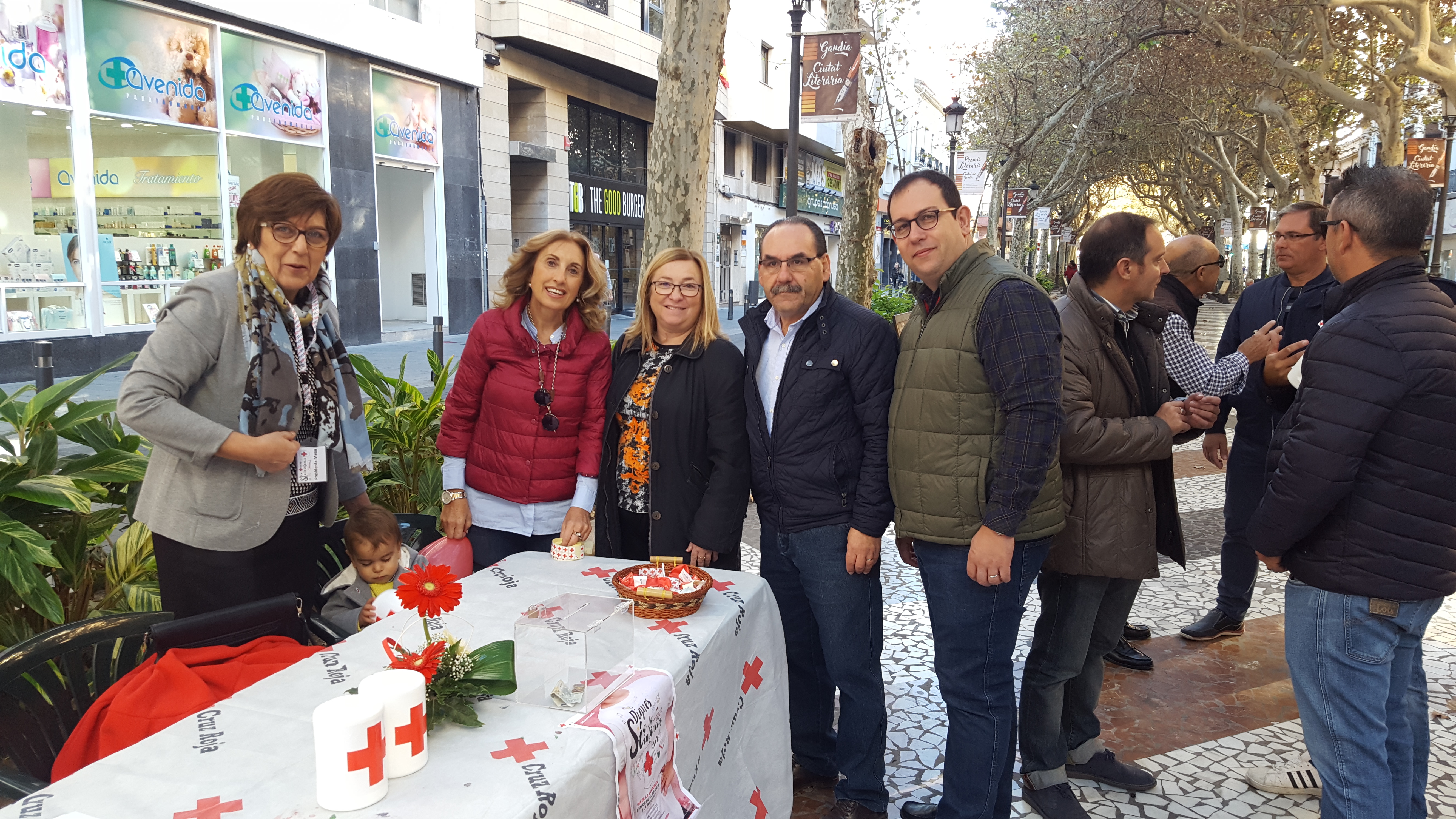 Día de la banderita Cruz Roja Gandia | Eccehomo Gandia 